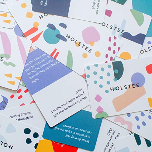 Holstee Reflection Cards - A Deck Of 100+ Questions To Spark Meaningful Connections And Conversations