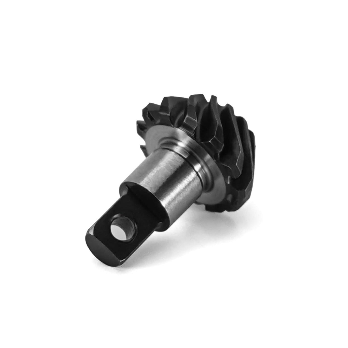 INJORA 12/24T Steel Alloy Stock Axle Gear Set for 1/24 RC Crawler FMS FCX24 FCX18 Upgrade, 2 Sets