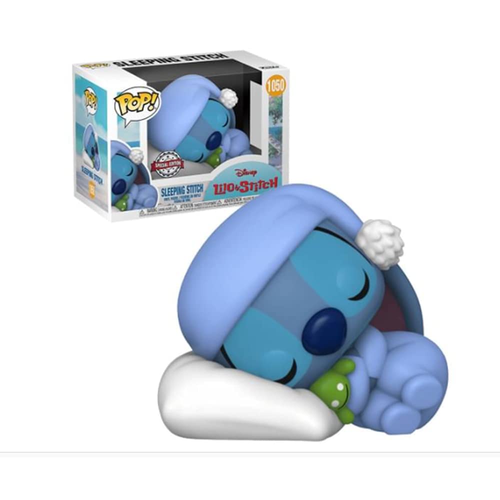 Funko Pop! Stitch Sleeping Dodo Special Edition 1050 - Vinyl Figure - Blue