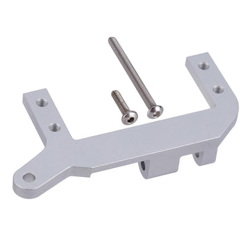 RC TRX4 Servo on Axle Mount,TRX4 SOA Mount 4-Link Suspension for 1/10 RC Crawler Car TRX-4 Aluminum Upgrade Parts (Silver)