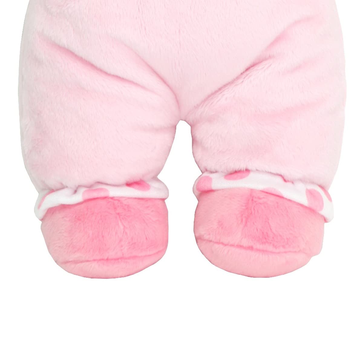 JC Toys Lil Hugs Asian Pink Soft Body - Your First Baby Doll - Designed by Berenguer - Ages 0+, Light Pink, 12 inches