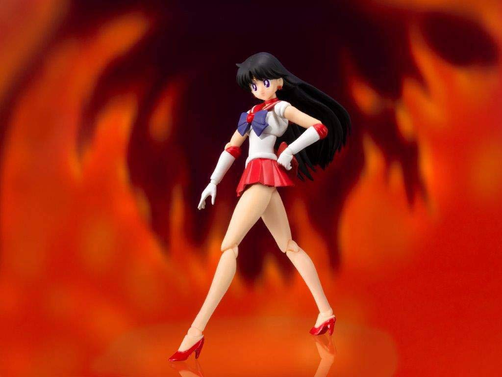 TAMASHII NATIONS - Pretty Guardian Sailor Moon - Sailor Mars -Animation Color Edition-, Bandai Spirits S.H.Figuarts Action Figur
