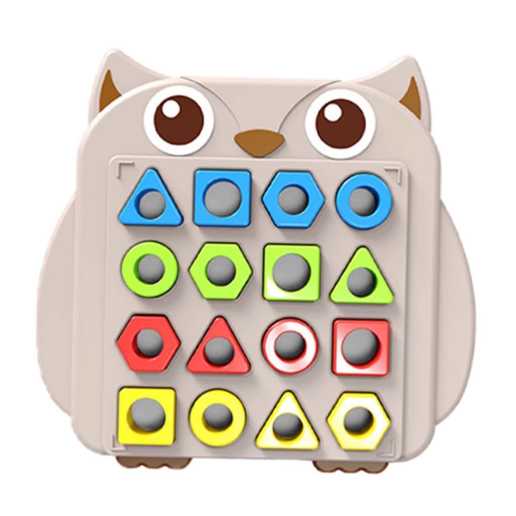 Calandis Shape Matching Board Durable Montessori Toys For Girls Boys Children 1 Base 16 Pieces | Other Games | Games