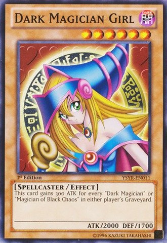 Yu-Gi-Oh! - Dark Magician Girl (Ysyr-En011) - Starter Deck: Yugi Reloaded - Unlimited Edition - Common