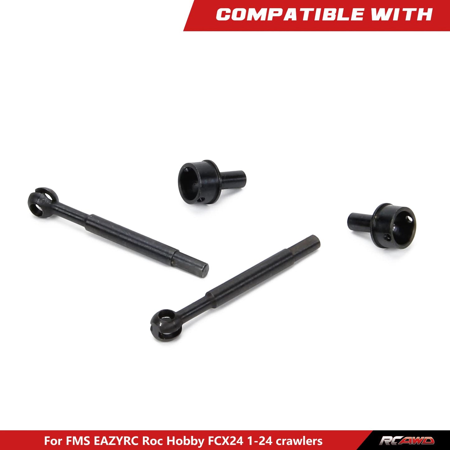 Rcawd Front Cvd Drive Shaft For Fms 1/24 Fcx24 Driveshaft