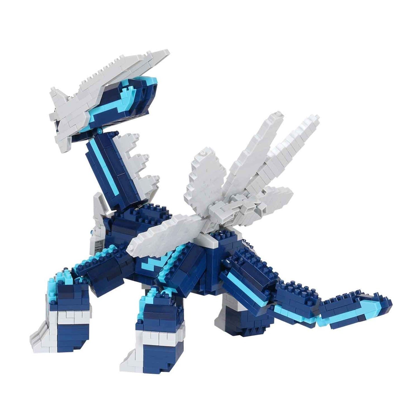 nanoblock Pokémon Dialga DX Building Kit - Plastic Model NB094_2022 - Creative Fun for Pokémon Fans