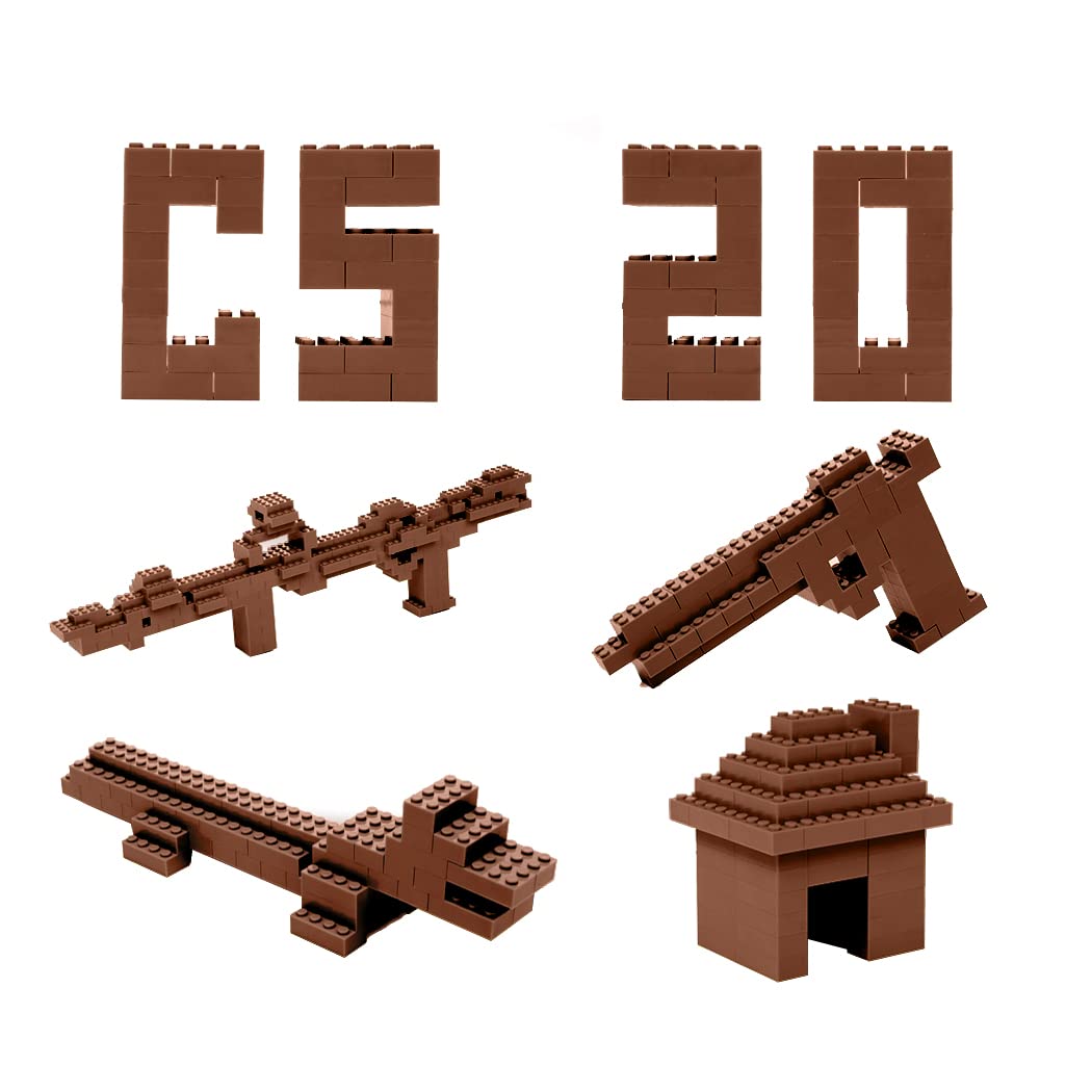 Unirolic Classic Building Bricks, 100 Piece 2X4 Building Blocks Stem Creative Building Toys Compatible With All Major Brands, Moc Building Bricks Diy Play Set For Kids(Brown)