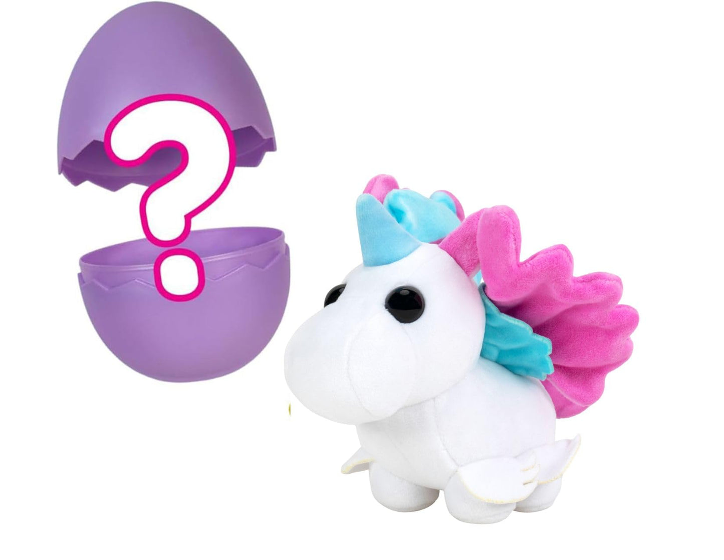 Adopt Me! 5 Surprise Plush - 12 Styles - Series 4 - Exclusive Virtual Item Code Included - Fun Collectible Toys For Kids Feat