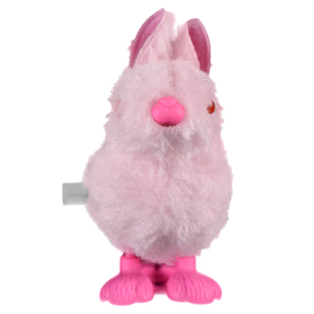 Novelty Giant Www.Noveltygiant.Com Wind Up Hopping Bunny Easter Egg Bunny 2 Pack (Pink)