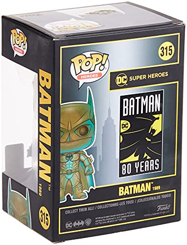 Funko Pop! Heroes Batman 1989 Patina Exclusive - Small Bronze Vinyl Figure FU46378