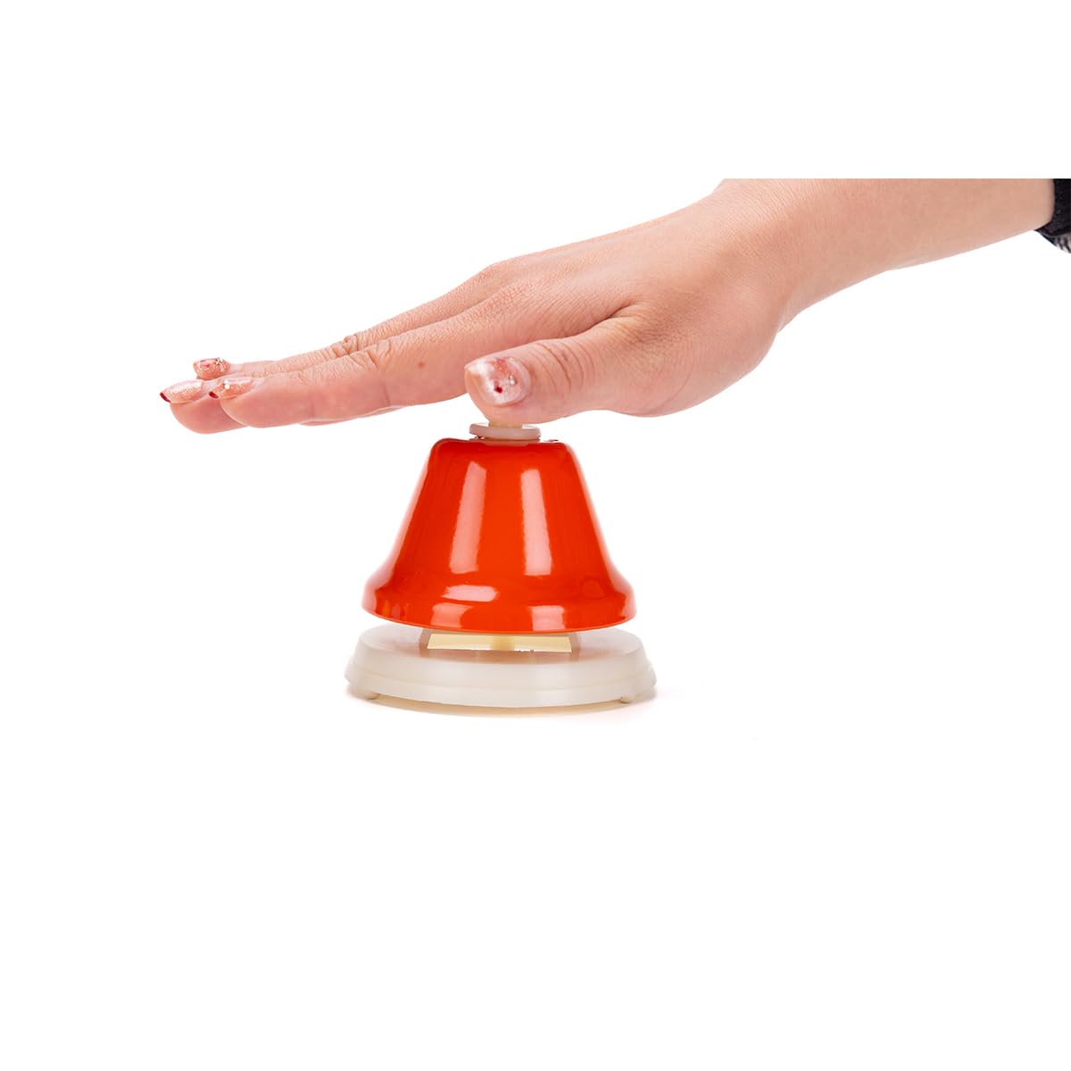 Celemoon Desk Bells For Kids - 8 Note Colorful Metal Handbells Set With Handle - Educational Teaching And Learning Kids Instruments - Musical Toys For Children Toddler Baby