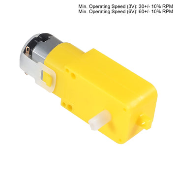 Diann 4Pcs Tt Motor Electric Motor Dc 3V-6V Dual Shaft Geared Motor Gearbox Engine Motor For Smart Car Robot Toys Cars Chassis M