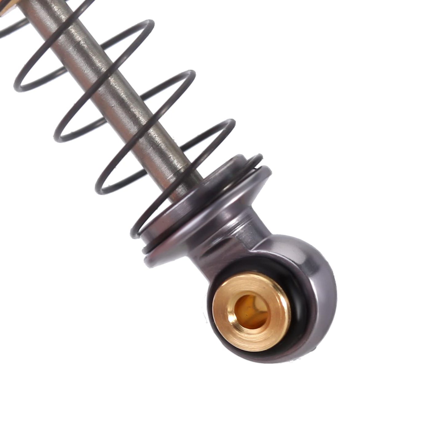 INJORA 43mm Aluminum Shocks Threaded Tele Shock Absorber Damper for 1/24 RC Crawler Car Axial SCX24 AXI90081 Deadbolt Micro Craw
