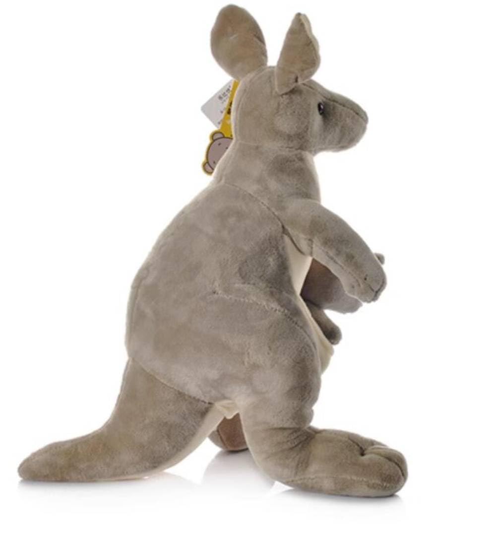 10 Inch Mum And Baby Kangaroo Plush Toys Parent-Child Kangaroo Stuffed Toys