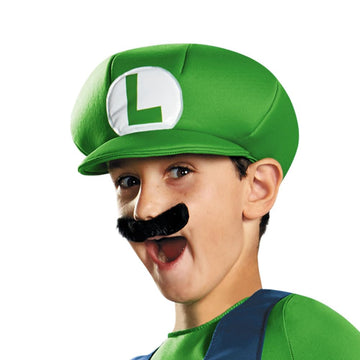Nintendo Super Mario Brothers Luigi Classic Boys Costume, Small/4-6