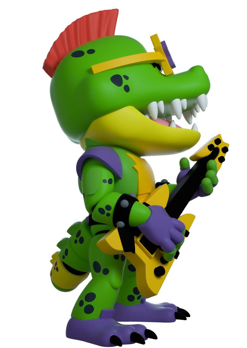 Youtooz Fnaf Montgomery Gator 4.4', Five Night'S At Freddys Montgomery Gator Vinyl Figure, Collectible Montgomery Gator From Fnaf By Youtooz Fnaf Collection