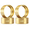 Globact Brass 1.9 In Beadlock Wheels Internal Ring Clamp Ring Fit 1.9'' Wheel Rim 94G/Pc Wheel Counterweight For 1/10 Trx4 Trx6