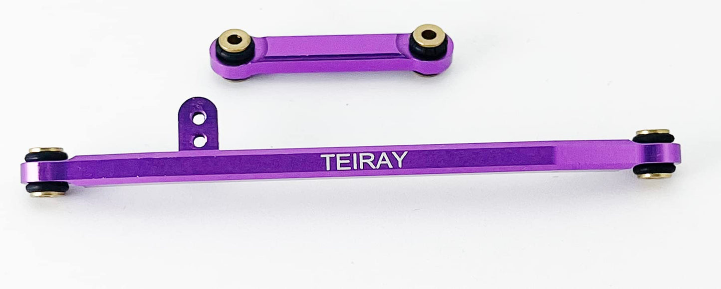 TEIRAY SCX24 Links Upgrades High Clearance RC Crawler Car Steering Rod Tie for SCX24 Gladiator 1/24 RC Crawler Car Axial AXI0000