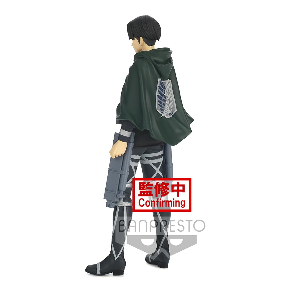 Banpresto - Attack On Titan - The Final Season Levi Figure 6 Inch