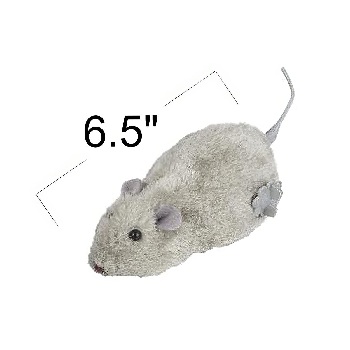 Artcreativity Wind Up Mouse Toys, Set Of 4, Classic Prank Toys For Kids In 4 Colors, Animal Party Favors For Children, No Batter