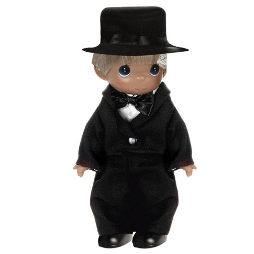 The Doll Maker Precious Moments Dolls, Linda Rick, Wedding Bells Groom, Blonde, 9 Inch Doll