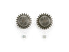 Tamiya 300050357 Aluminium Motor Pinion 22/23 Z M0, 6/48DP