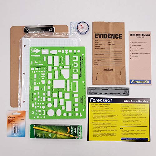 Crime Scene Drawing - ForensiKit - Explore Crime Scene Processing Techniques
