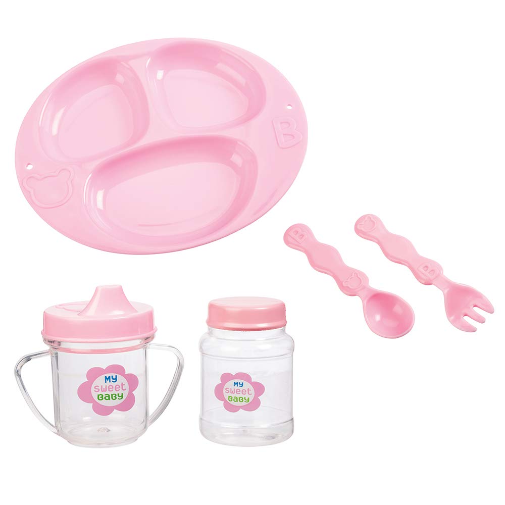 Toysmith Deluxe Baby Ensemble 12- Piece Doll Playset - 11 1/2'' Soft Body Doll With Change Of Clothes (Clothing May Vary)