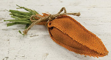 Cwi Gifts 8' Small Burlap Stuffed Carrot, Multicolored