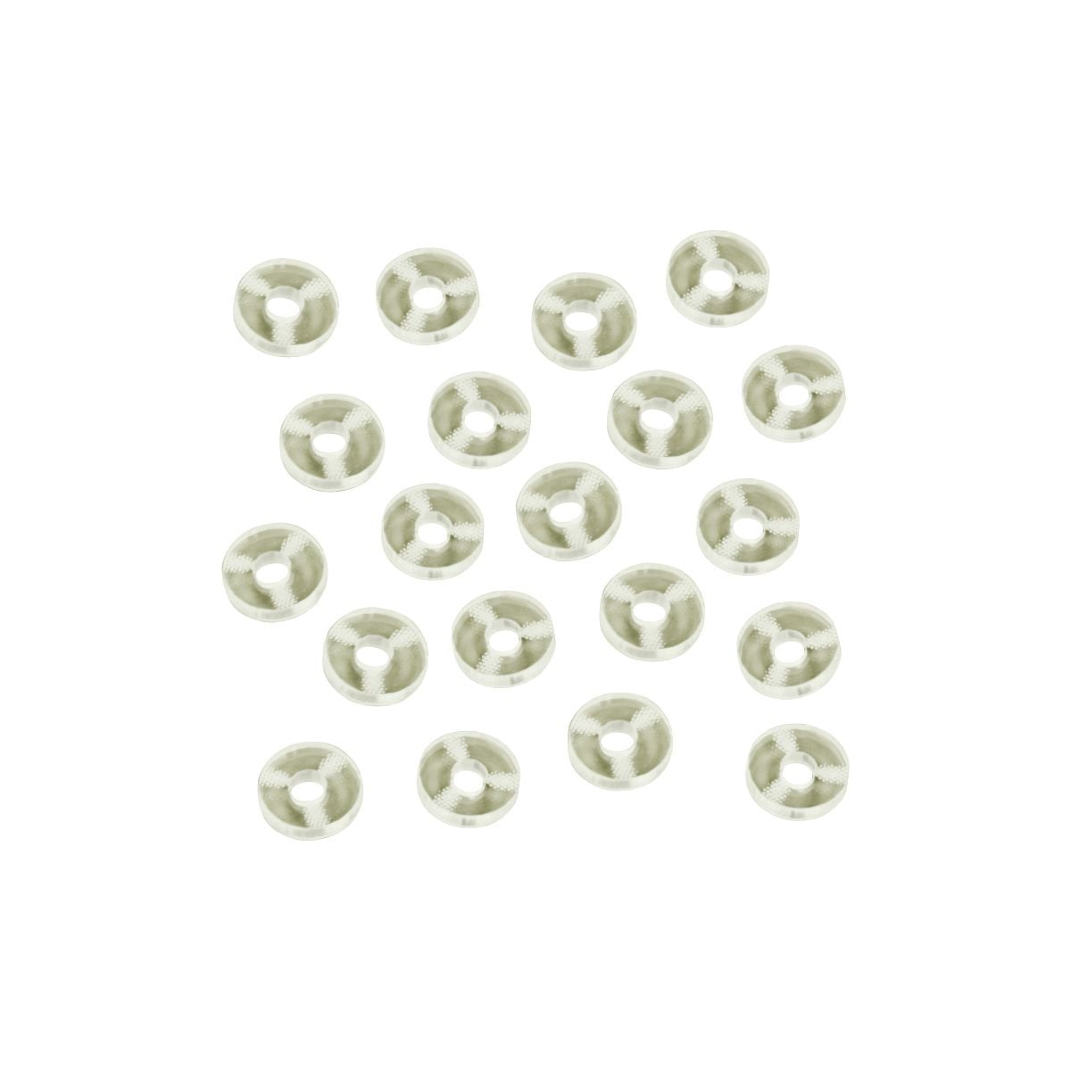 Litko Plane Propeller Discs Compatible With The Blood Red Skies, 1.5Mm Clear (20)