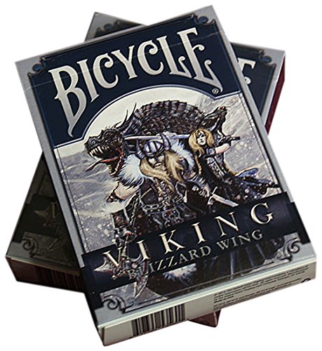 Mms Bicycle Viking Blizzard Wing Deck By Crooked Kings Cards - Trick