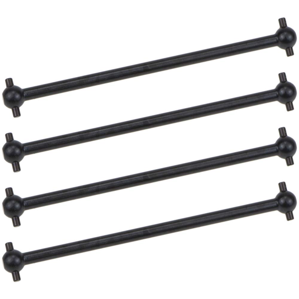 Dogbone Universal Drive Joint Cup Shaft 77mm Iron Black for RC Hobby Model Car HPI HSP,COJOYS,4PCS
