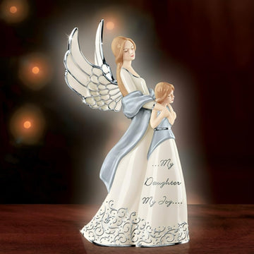 The Bradford Exchange My Daughter, My Joy Musical Porcelain Figurine