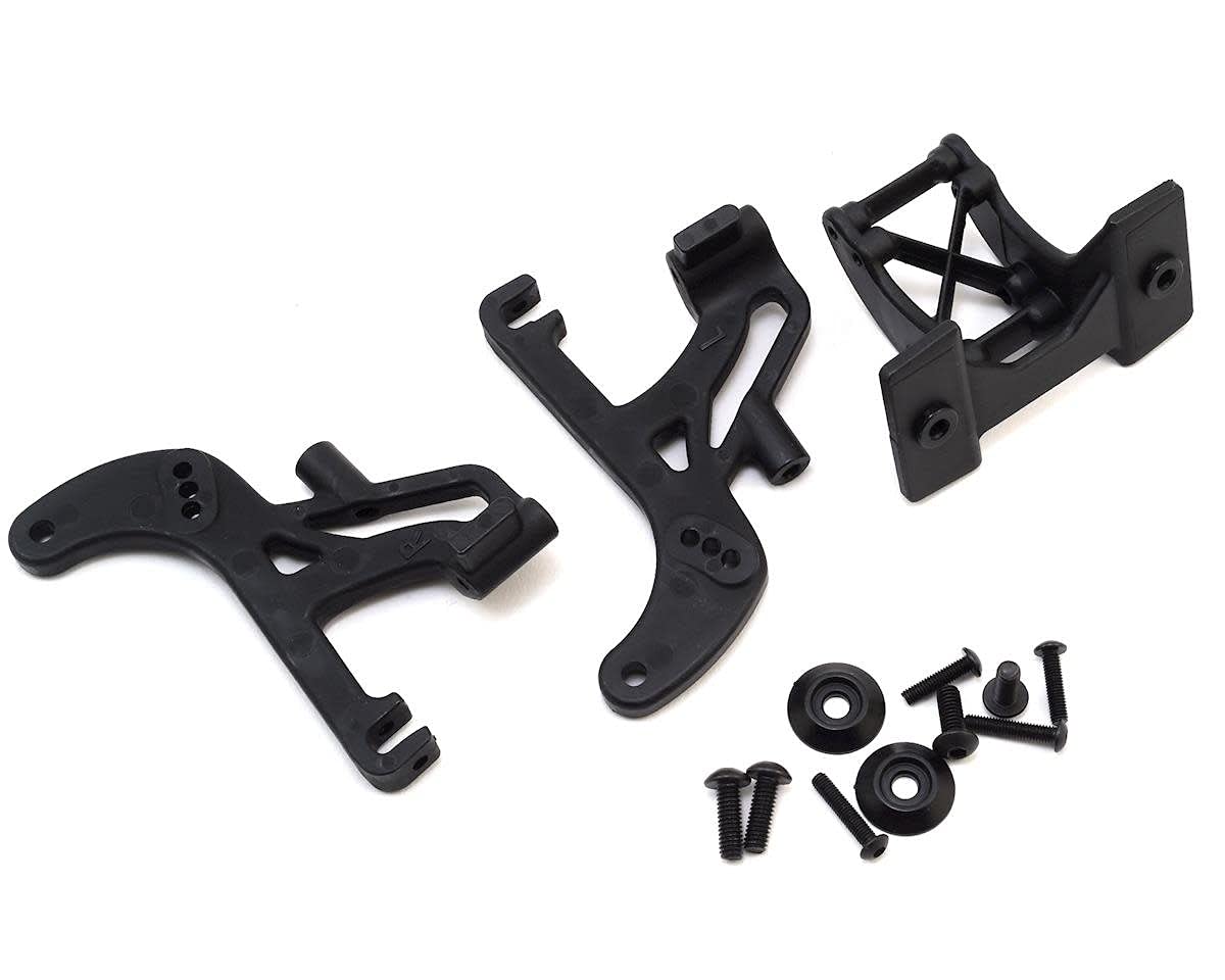 Traxxas 8616 Low-Profile Wing Mounts, Black