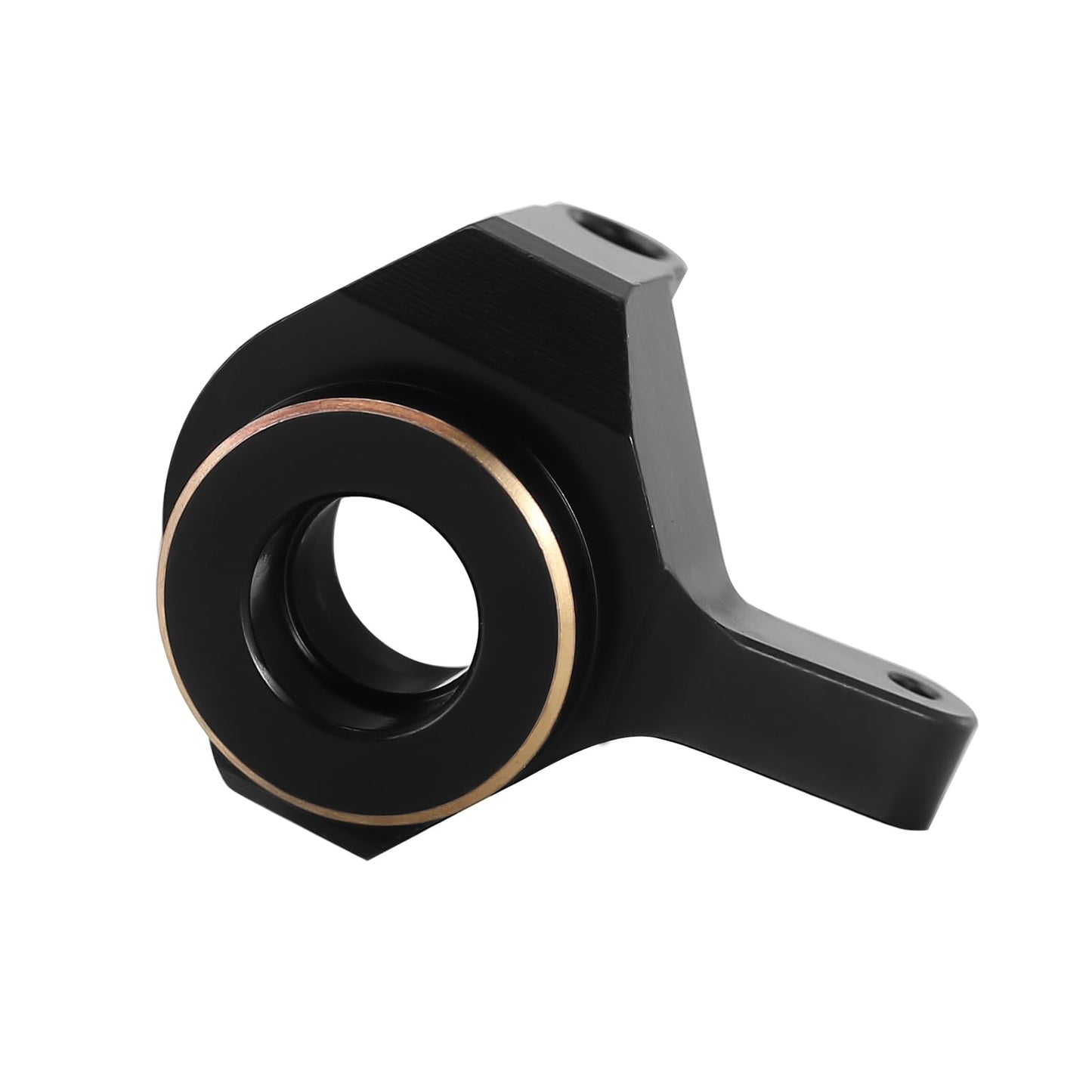 INJORA Brass Front Steering Knuckles Black RC Counterweights for 1/24 RC Crawler Axial SCX24 AXI90081 Upgrades Parts