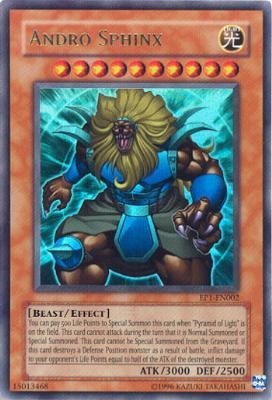 Yu-Gi-Oh! - Andro Sphinx (EP1-EN002)