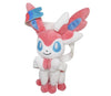 Sanei Pokemon All Star Collection Sylveon Plush, 8-inch, Multicolor, Model PP125, Soft Plush Material