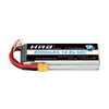 HRB 14.8V 6000mAh 4S Lipo Battery Pack 50C with XT60 Plug for RC Airplane, RC Helicopter, RC Car, RC Truck, RC Boat