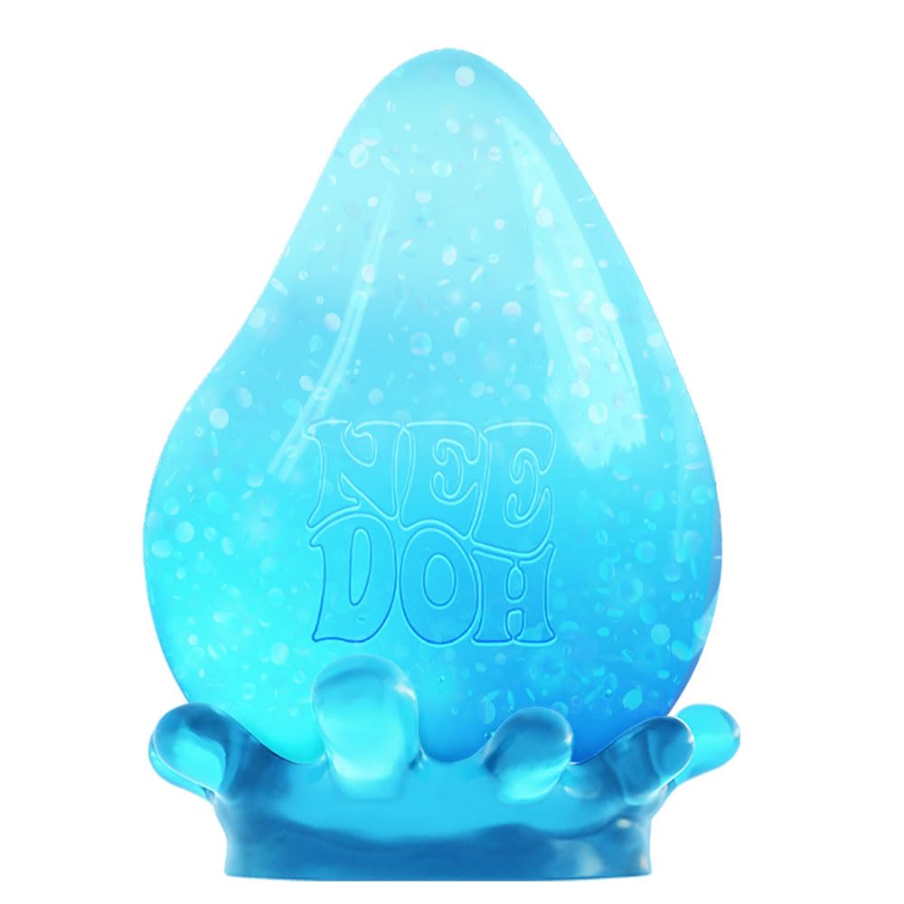 Schylling Needoh Dream Drop - Sensory Squeeze Toy With Dreamy Smooth Squeeze - 3' Tall - Color May Vary (Pack Of 1)