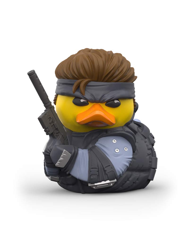 Tubbz Solid Snake Collectible Rubber Duck Vinyl Figure – Official Metal Gear Solid Merchandise – Action Pc & Video Games