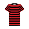 Prebene Pugsley Addams Shirt, Boys Striped T Shirt, Kid'S Halloween Costumes, Mime, Bank Robber T-Shirts Black Red