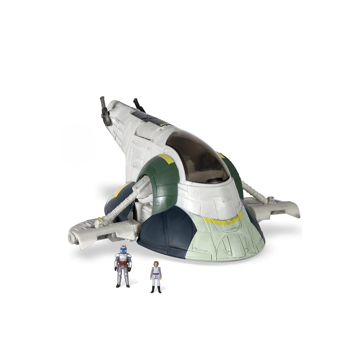 Star Wars Deluxe Vehicle, 8-Inchvehicle & Figure, Jango Fett'S Starship (Swj0031)