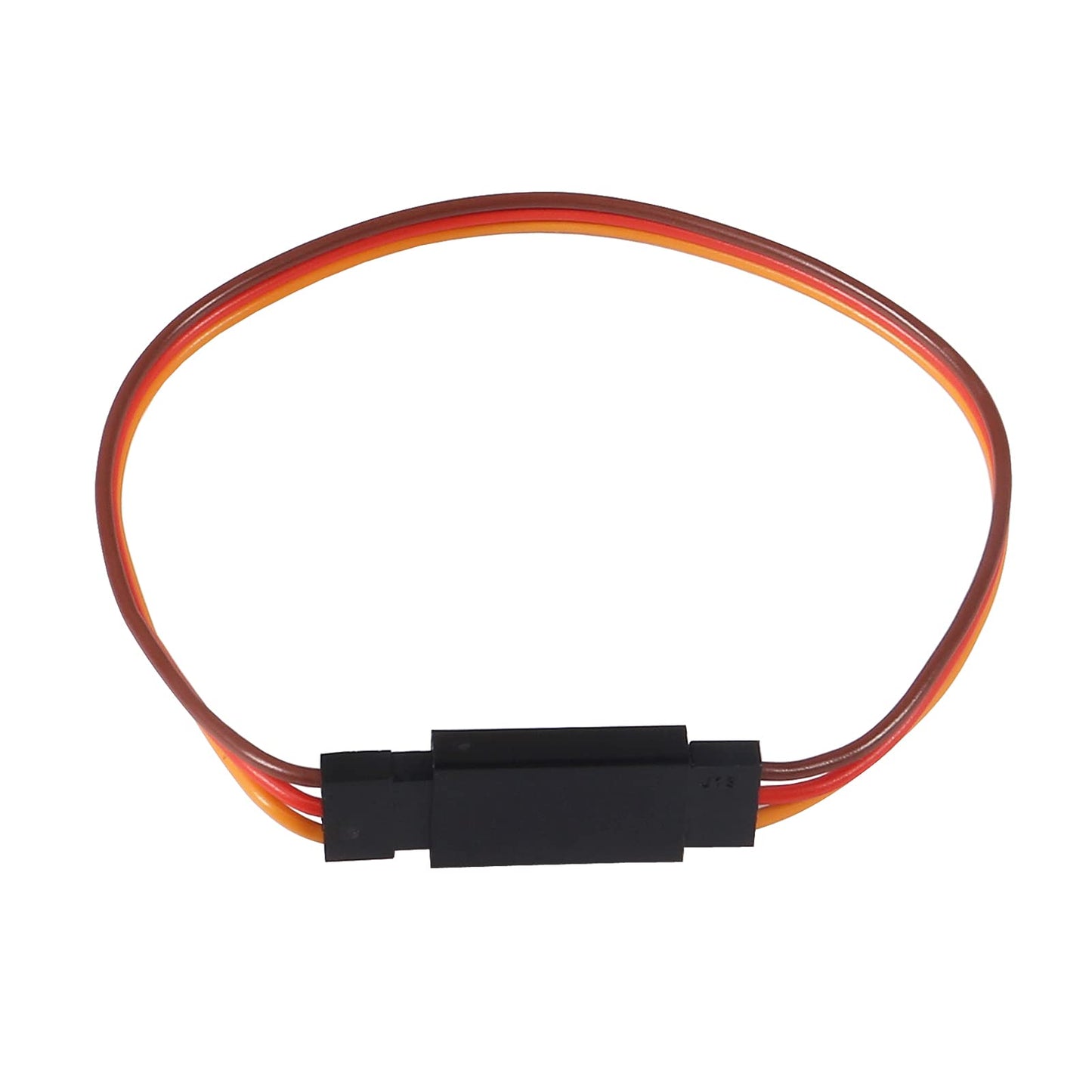 ACEIRMC 10pcs 3-Pin Servo Extension Cable Cord Female to Male Lead Wire Connector JR for RC Car Airplanes Remote Control (20cm)