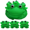 Tomaibaby 1 Set/7Pcs Frog Bath Toys, Frog Family Bath Sets Floating Bathtub Toys For Kids Baby Bath Toys