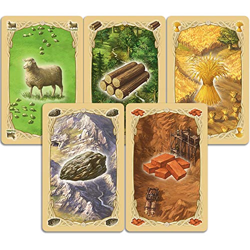 CATAN The Struggle Card Game | Strategy Card Game for 2-4 Players | Ages 10+ | Orange | Small | Model CN3142