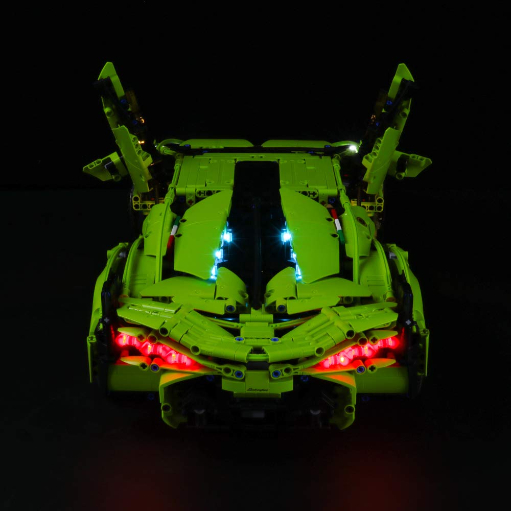 Lightailing Light Set For (Technic Lamborghini Sian Fkp 37) Building Blocks Model - Led Light Kit Compatible With Lego 42115(Not Included The Model)
