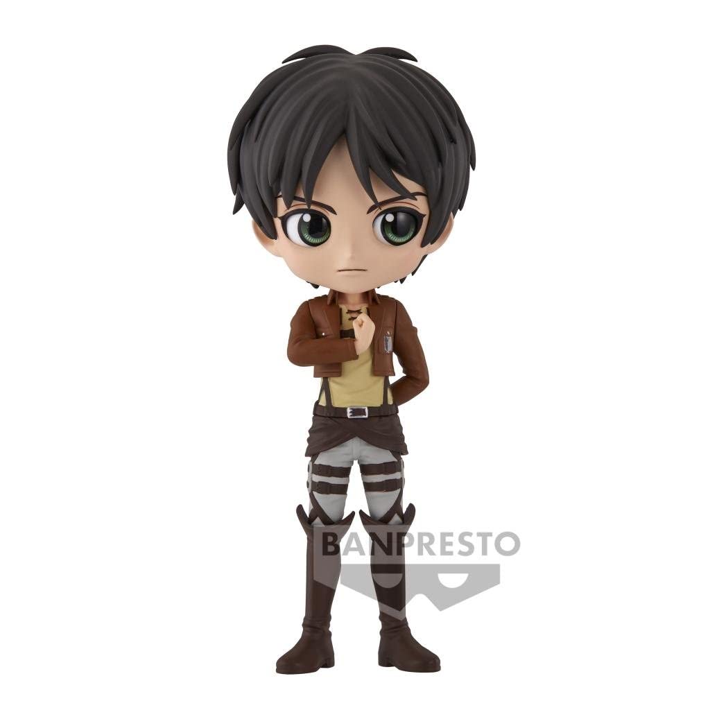 Banpresto - Attack On Titan - Eren Yeager Vol. 2 (Ver. A), Bandai Spirits Q Posket Figure