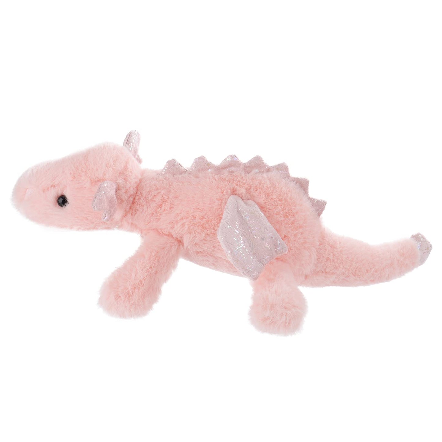 Apricot Lamb Toys Plush Pink Lying Dragon Dinosaur Stuffed Animal Soft Cuddly Perfect For Child (Pink Dragon,15 Inches)