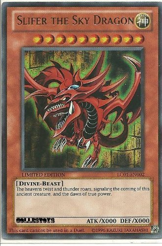 Yu-Gi-Oh! - Slifer The Sky Dragon Lc01-En002 - Legendary Collection God Card Ultra Rare