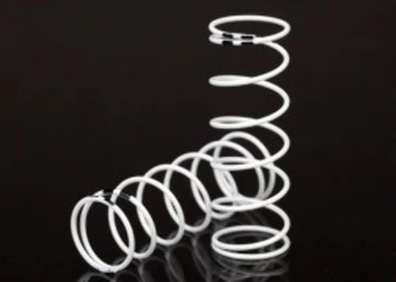 Traxxas GTR Shock Spring, XXLong, White (rate .874 Black)